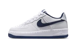 Supportive frame Air Force 1 Low GS "Football Grey / Midnight Navy"