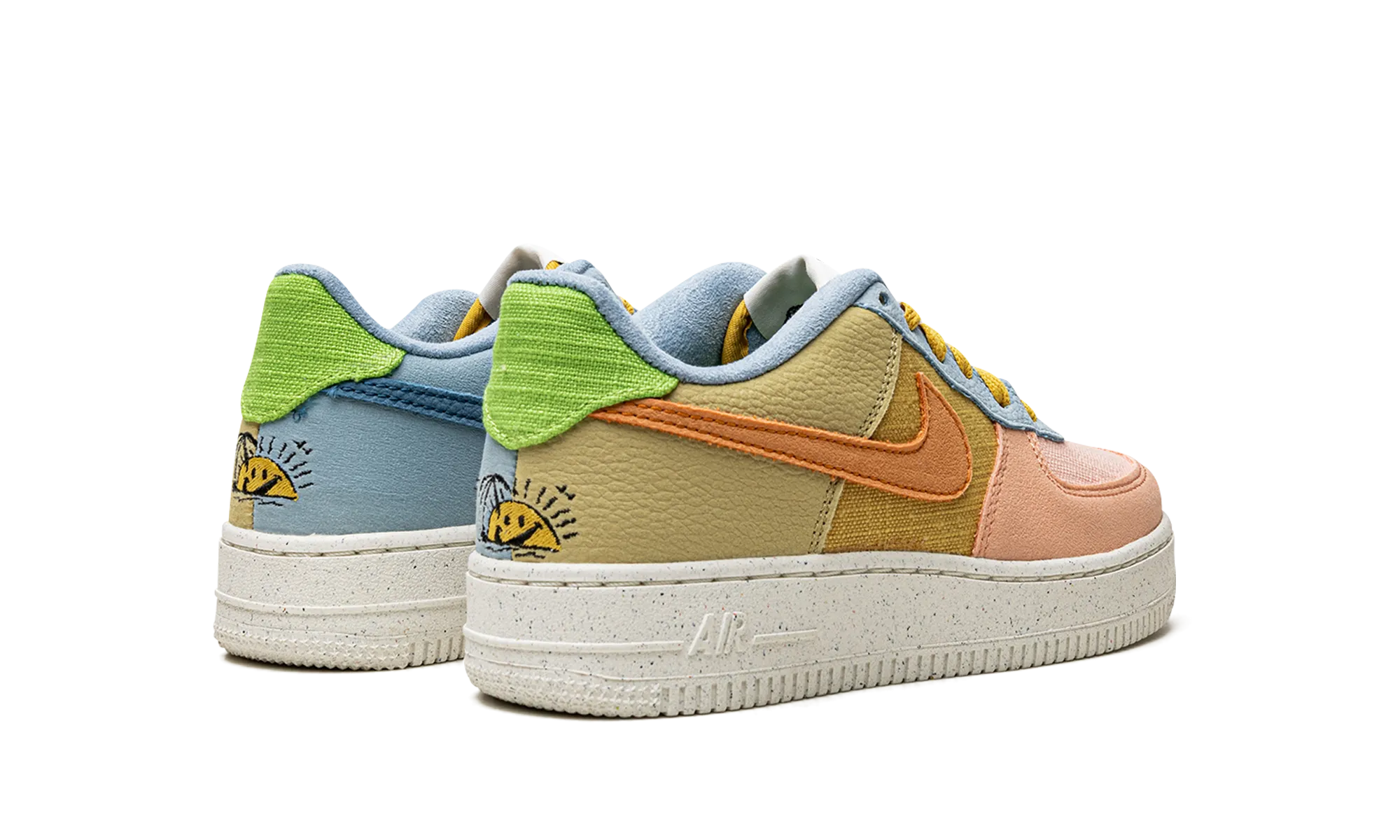 Traction Enhanced Pattern Air Force 1 LV8 NN GS "Pastel"