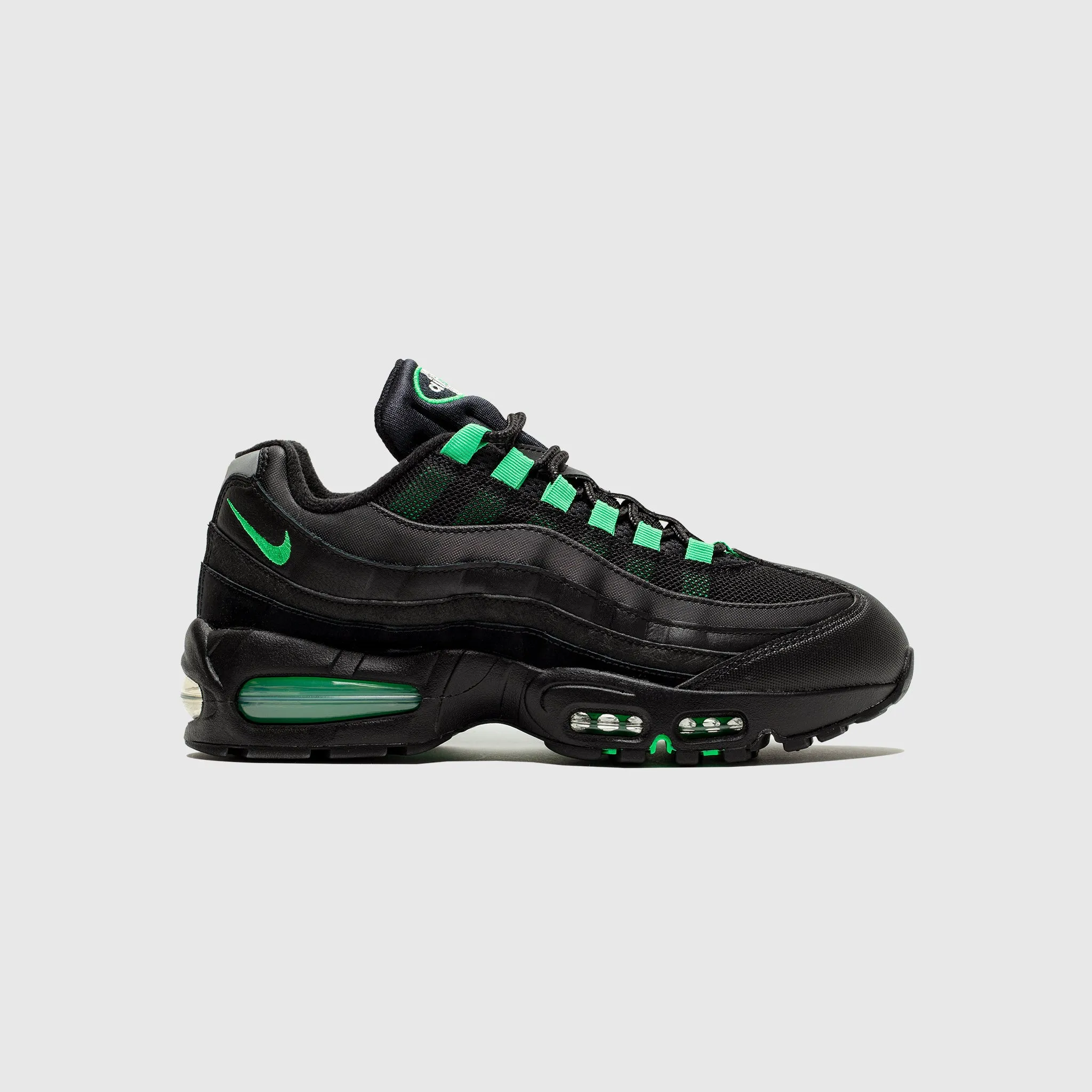 Sweat Resistant Lining Balanced Ride AIR MAX 95 OG "GREEN SHOCK"