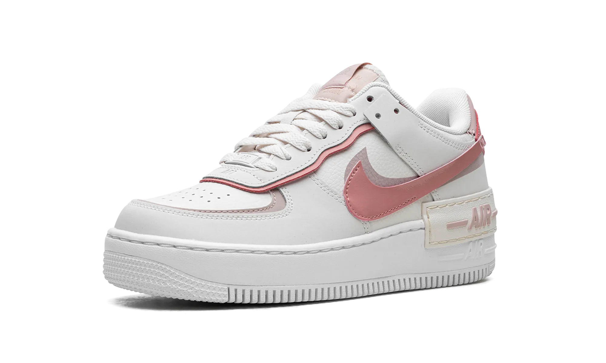 Recycled Synthetic Upper High Performance AIR FORCE 1 LO SHADO WMNS "Phantom Pink Oxford"