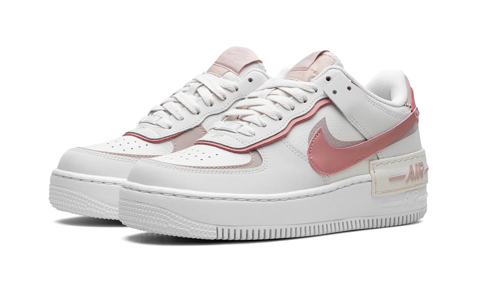 AIR FORCE 1 LO SHADO WMNS "Phantom Pink Oxford" Water Resistant Weave LightweightDesign