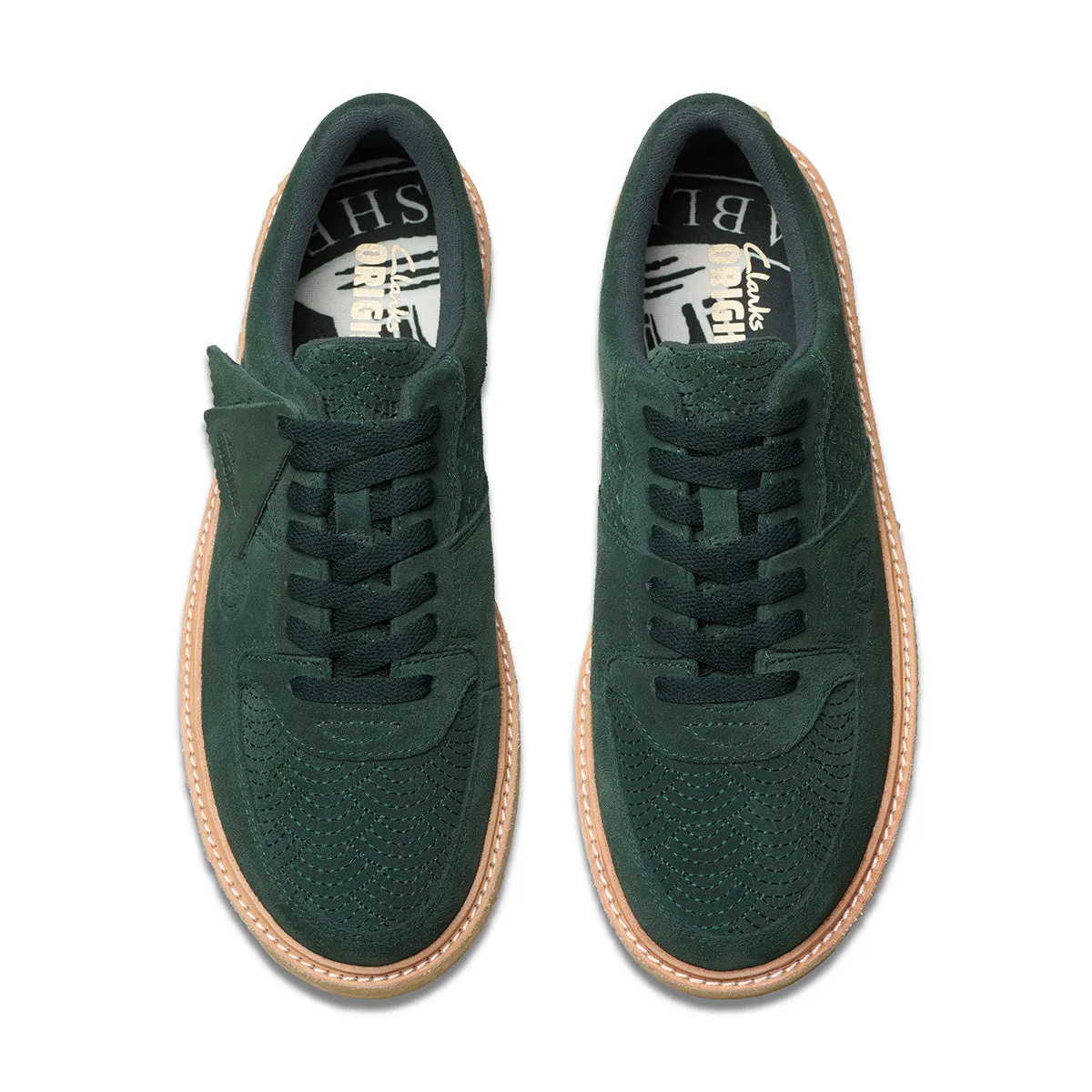   Ronnie Fieg Sandford 'Dark Green Sashiko' All-weather chic