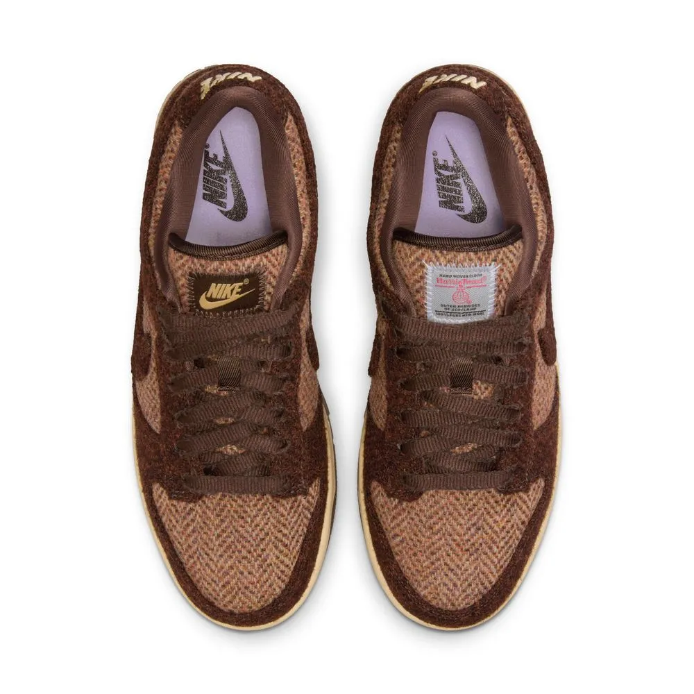   Harris Tweed Wmns Dunk Low 'Sesame Violet Mist' Wide fit