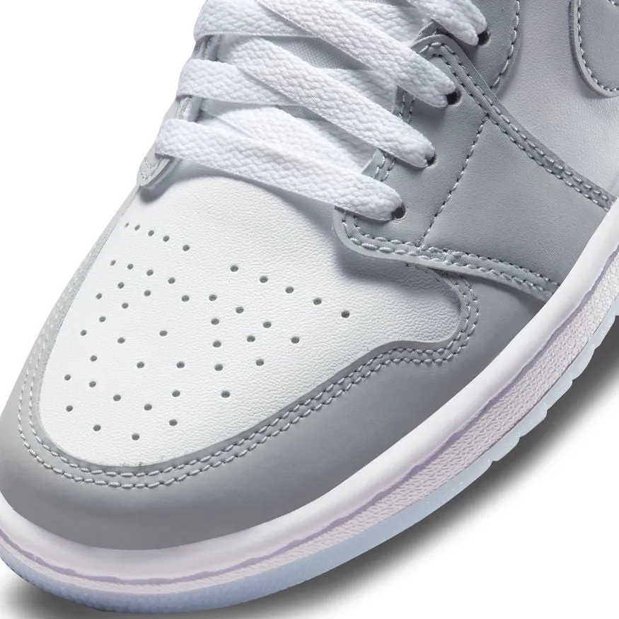 W Air Jordan 1 Low DC0774-105 White Clean French Soft