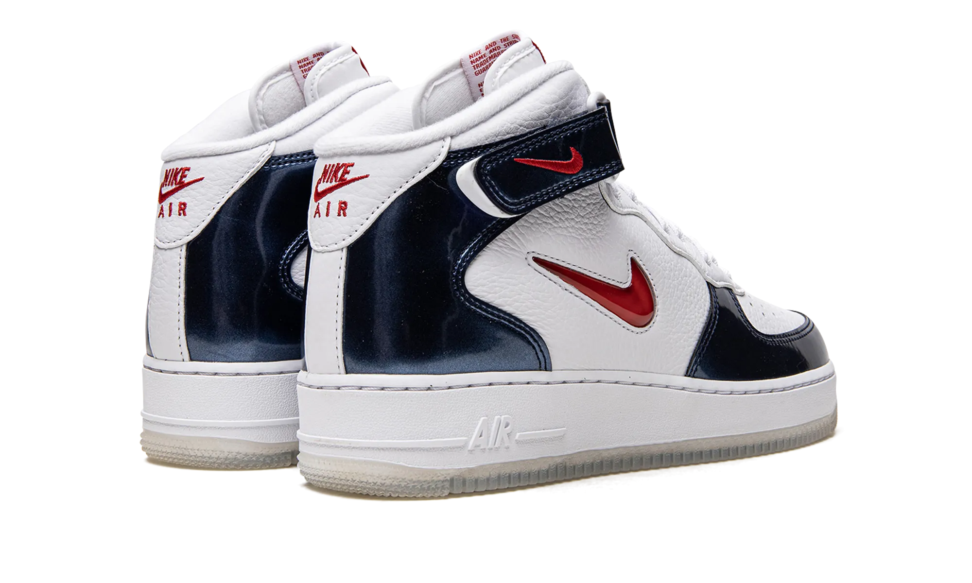 Smooth Outsole Travel Light Air Force 1 Mid QS "Independence Day"