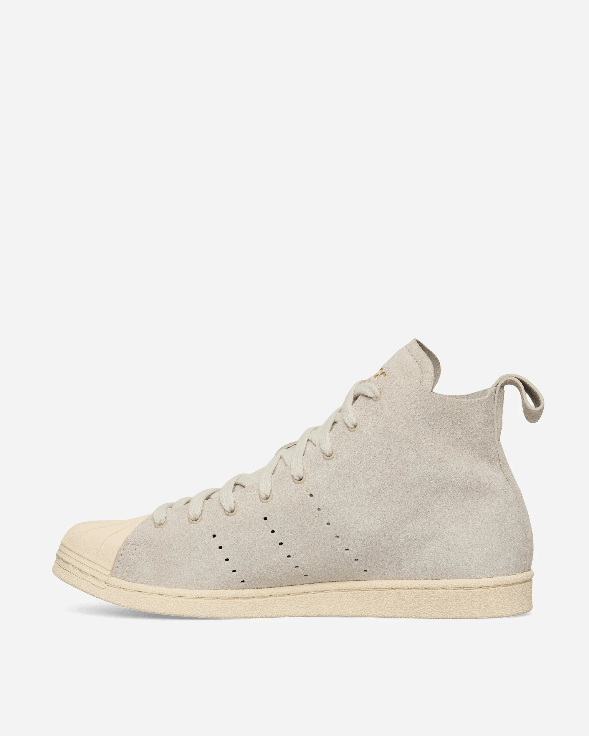 Wales Bonner Superstar High Sneakers Mist Stone / Wonder White subtle style