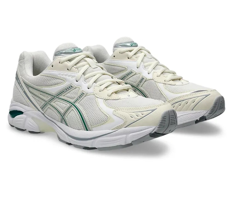 Recycled Synthetic Upper Woven Texture Asics GT-2160 (Cream/Jasper Green)