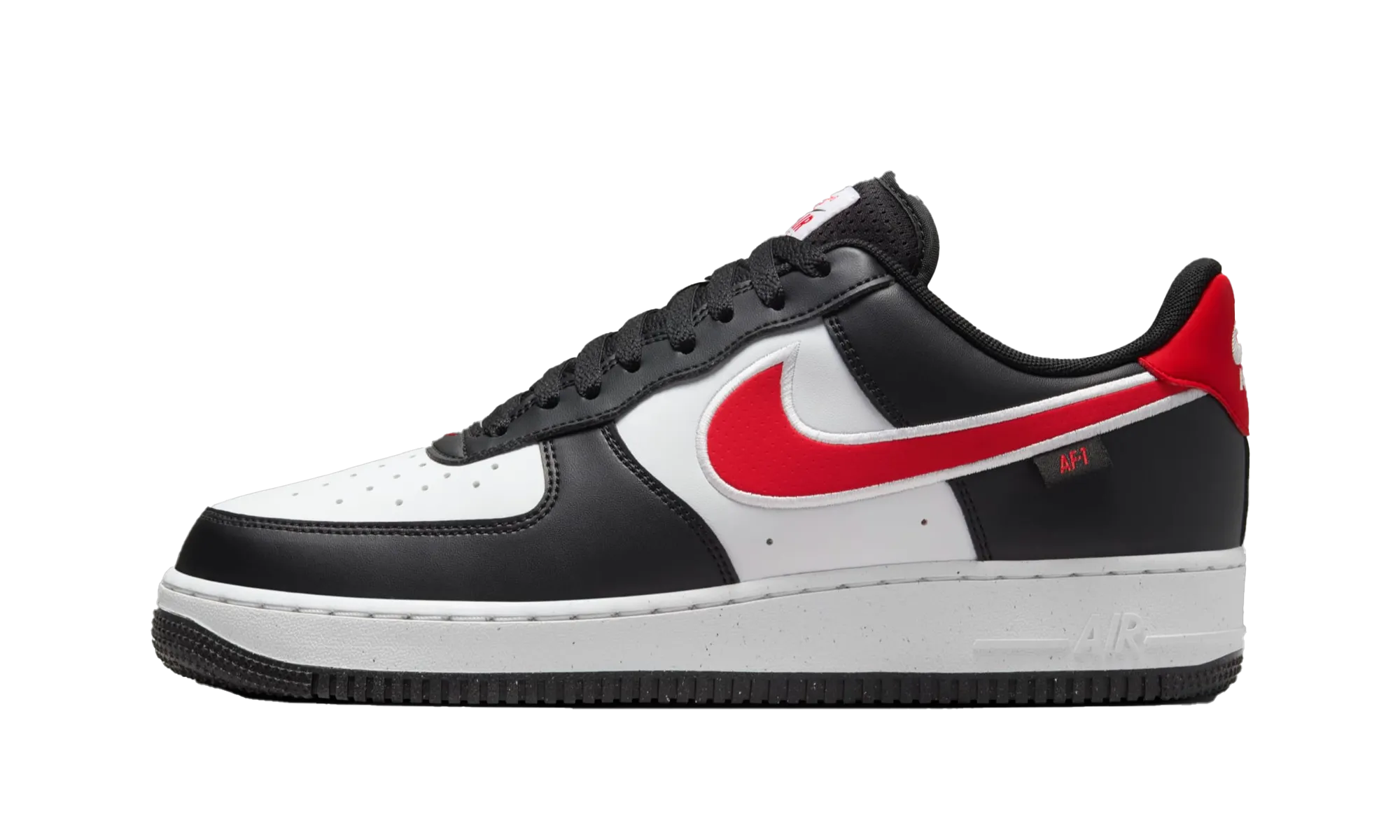 Air Force 1 Low '07 Next Nature "Black White University Red" Flex Move Active Flex