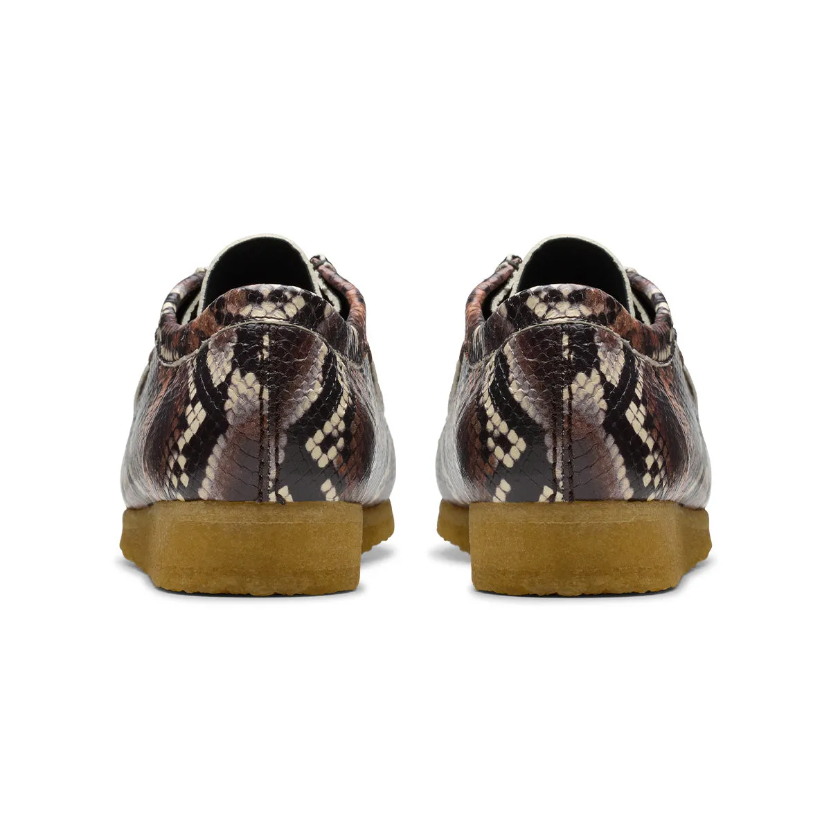 Wallabee 'Brown Snake' buckle - up style fastest