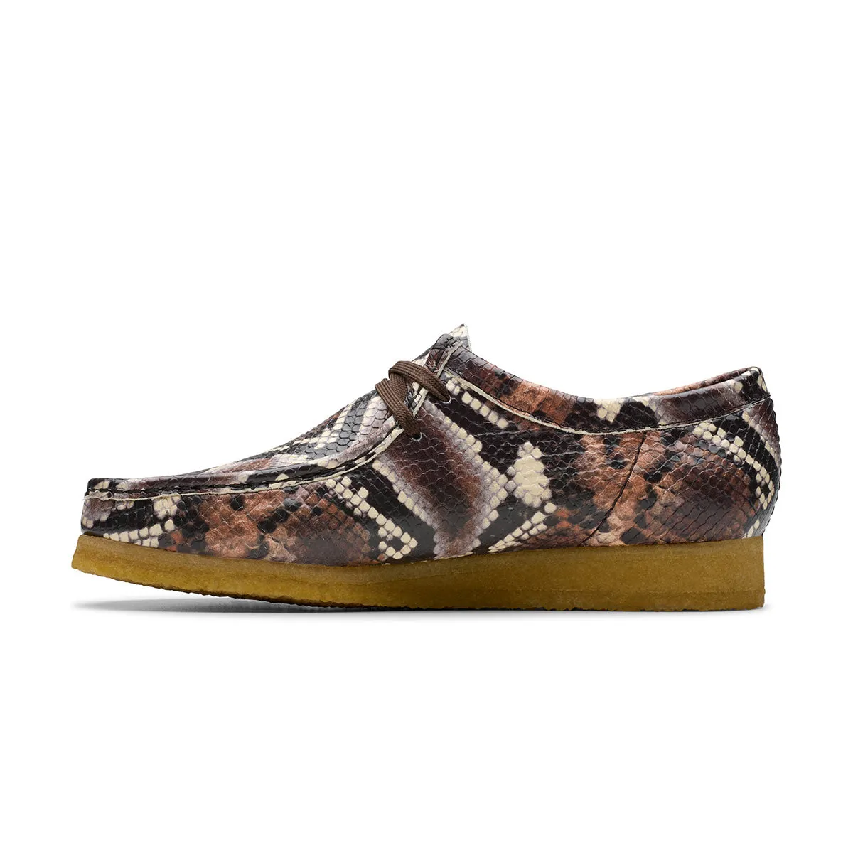 longest Layered Look Wallabee 'Brown Snake'