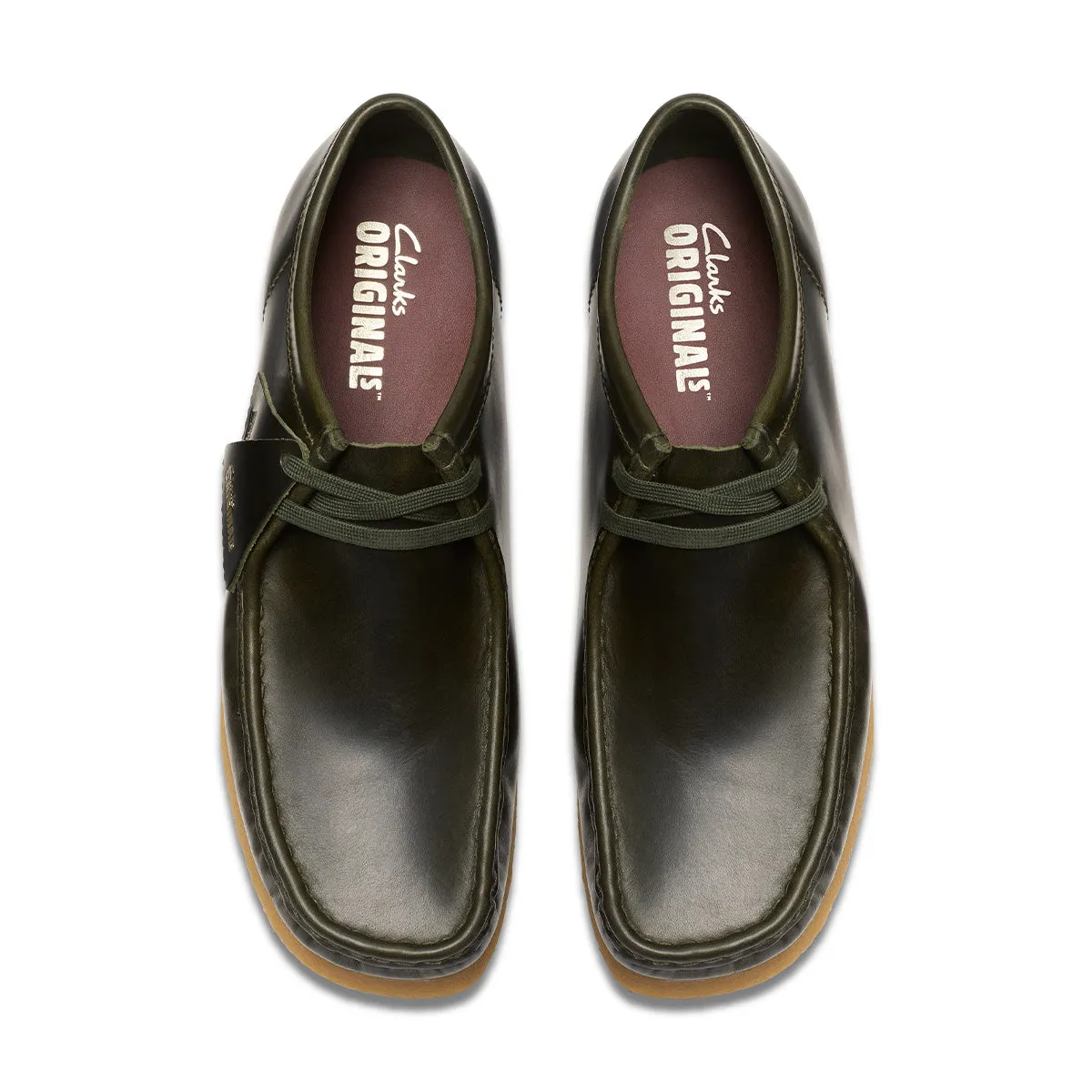 Lightweight Design Aesthetic Wallabee 'Forest Green Leather'