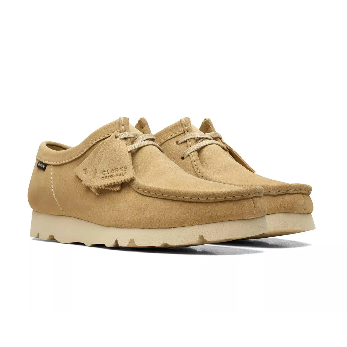 Wallabee GTX 'Maple Suede' statement - making