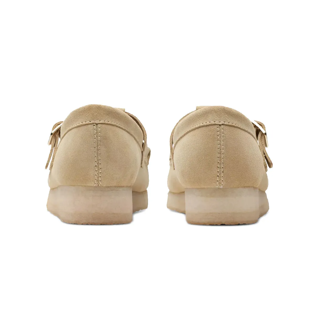 narrow-fit Wallabee T Bar 'Maple Suede'