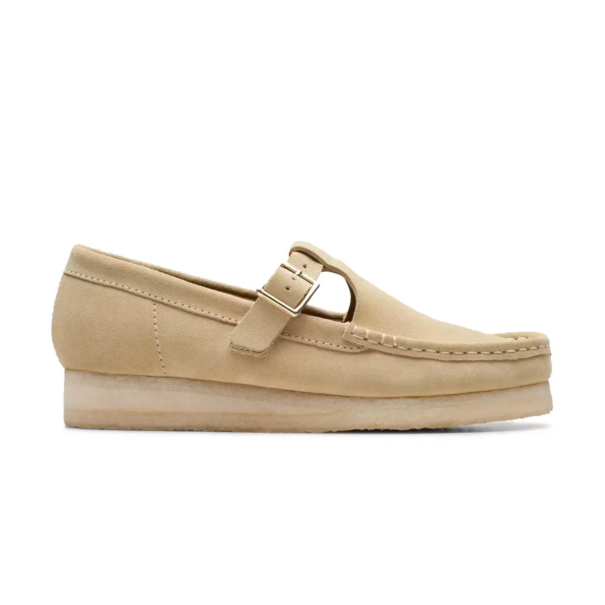Wallabee T Bar 'Maple Suede' material - type Short - distance