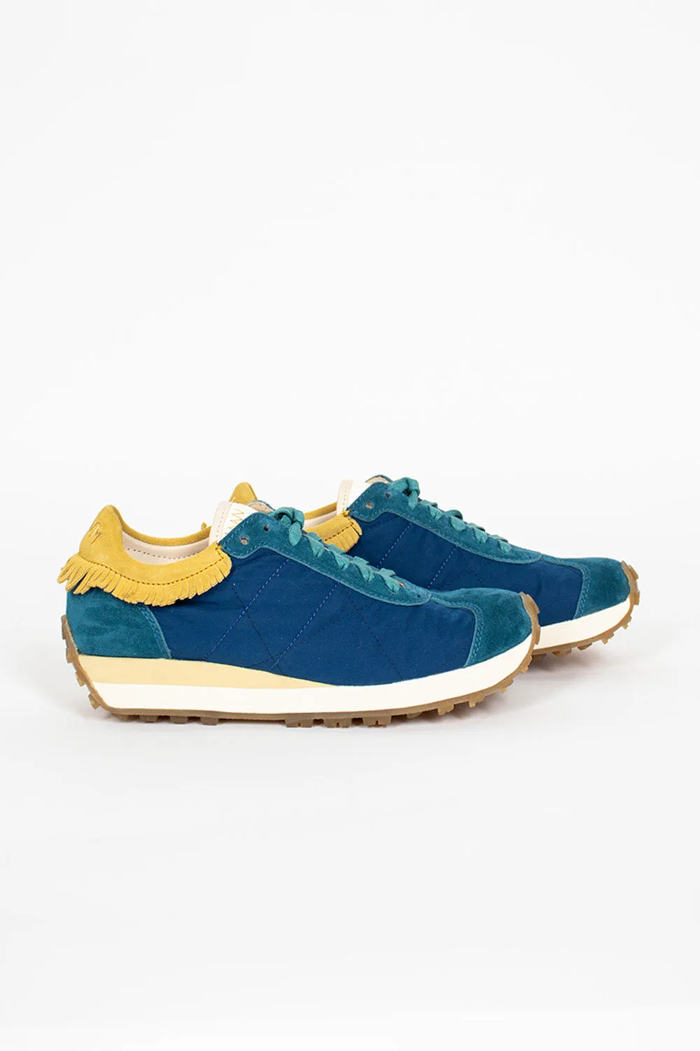 Cushioned arch Impact Resistant Heel Walpi Runner Blue