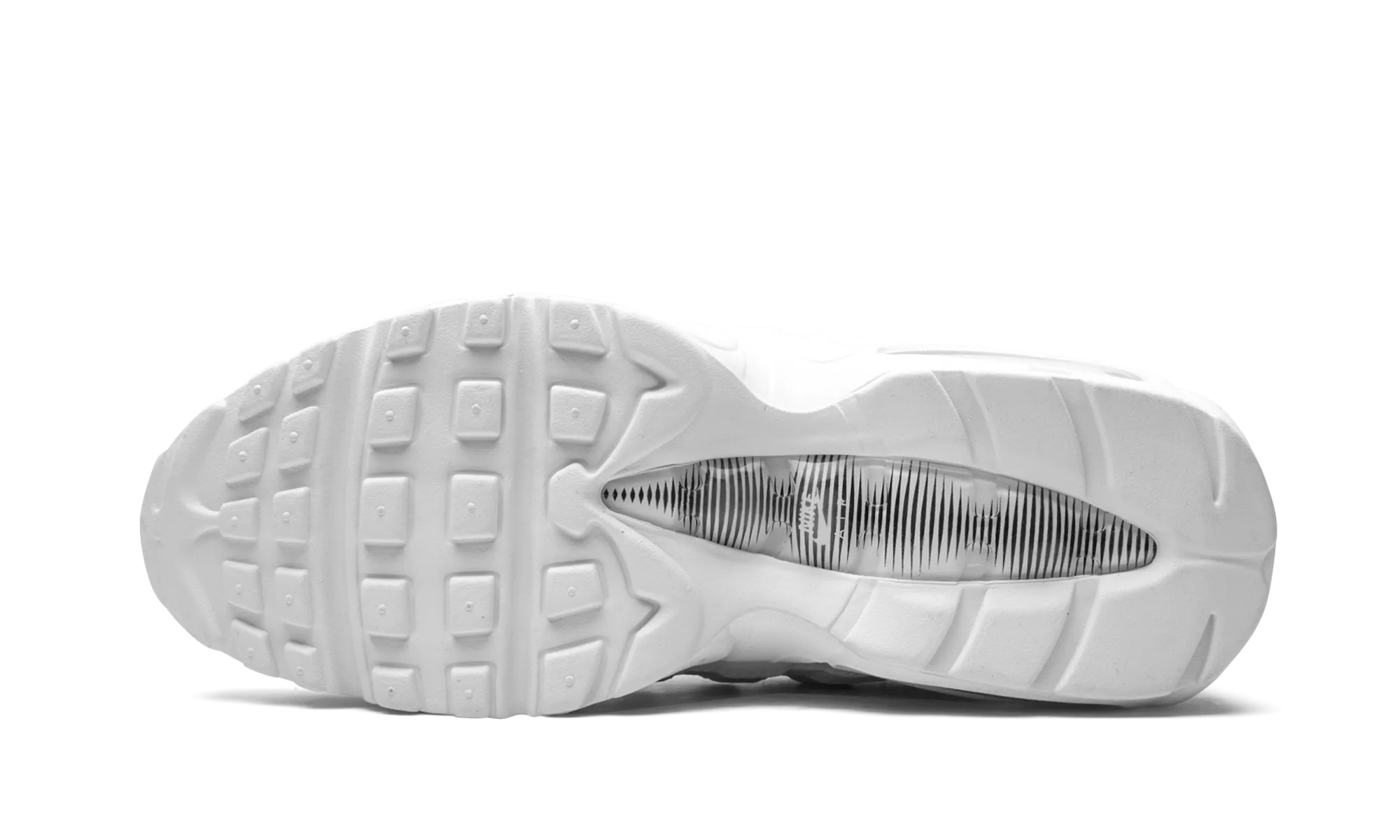 aluminum - reinforced shoes running on a gravel road Air Max 95 Essential