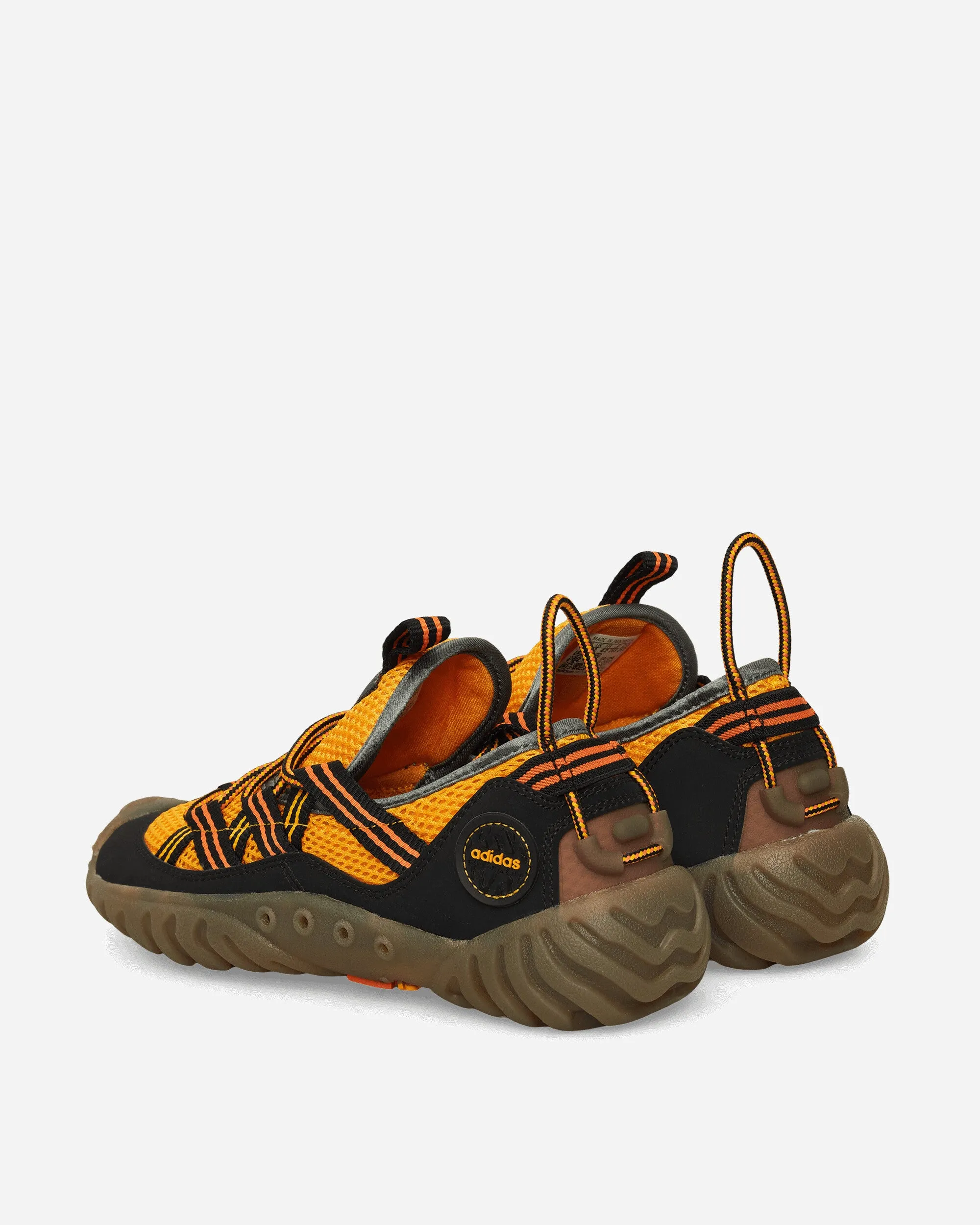 Water Moc EQT Sneakers Semi Solar Gold / Core Black / Orange Compression Activated Foam Modern Construction