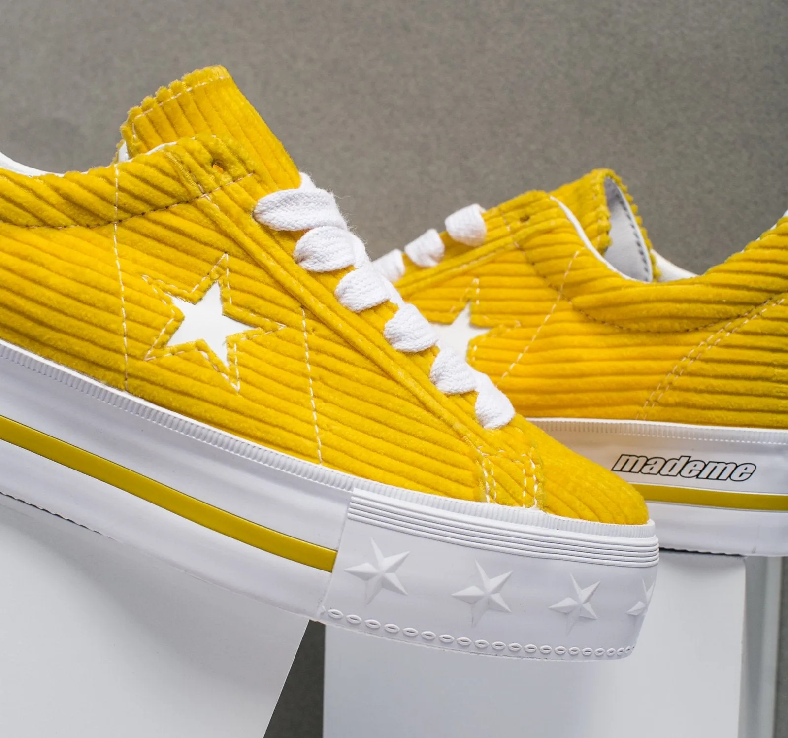 Converse x MadeMe Women's One Star Platform Ox Low Top 'Vibrant Yellow' Elastic