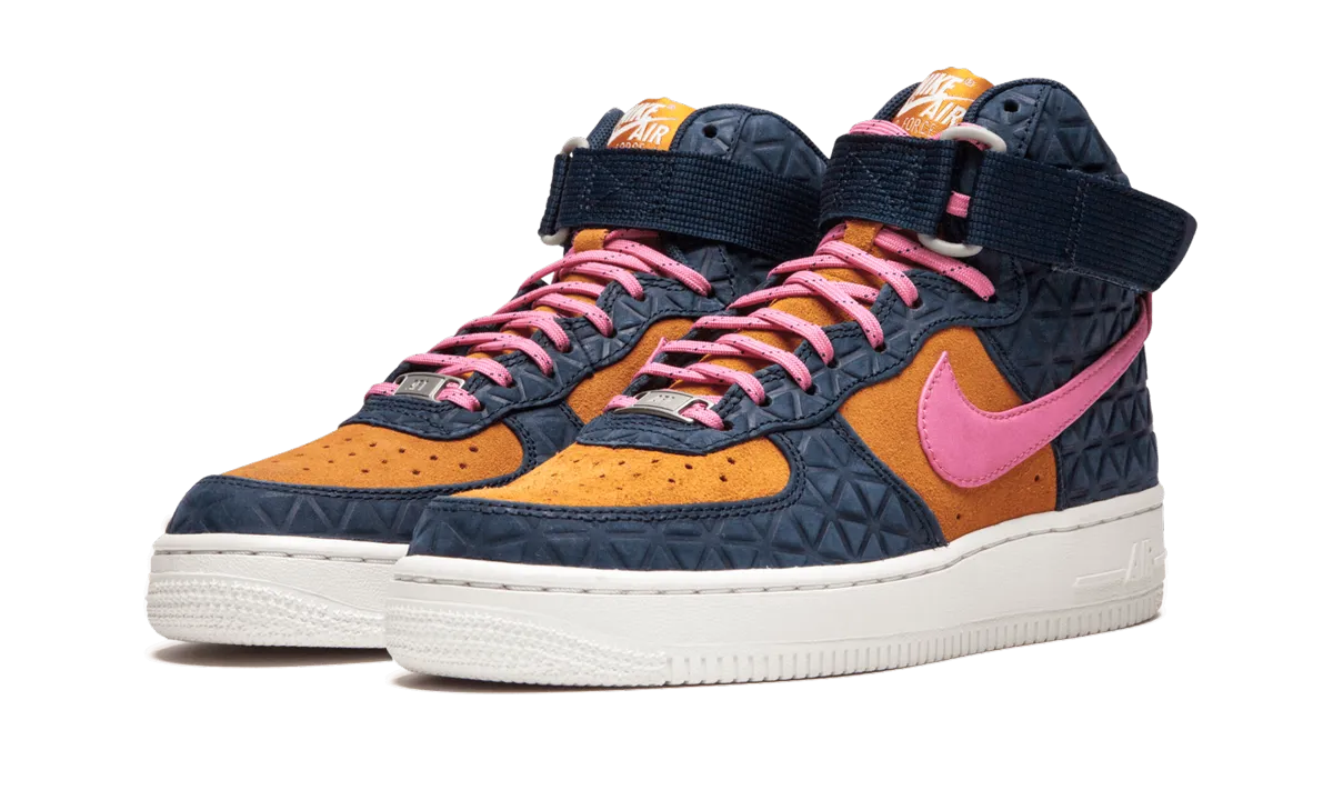 ZipUpClosure AIR FORCE 1 HI PRM SUEDE WMNS "Dynamic Pink"