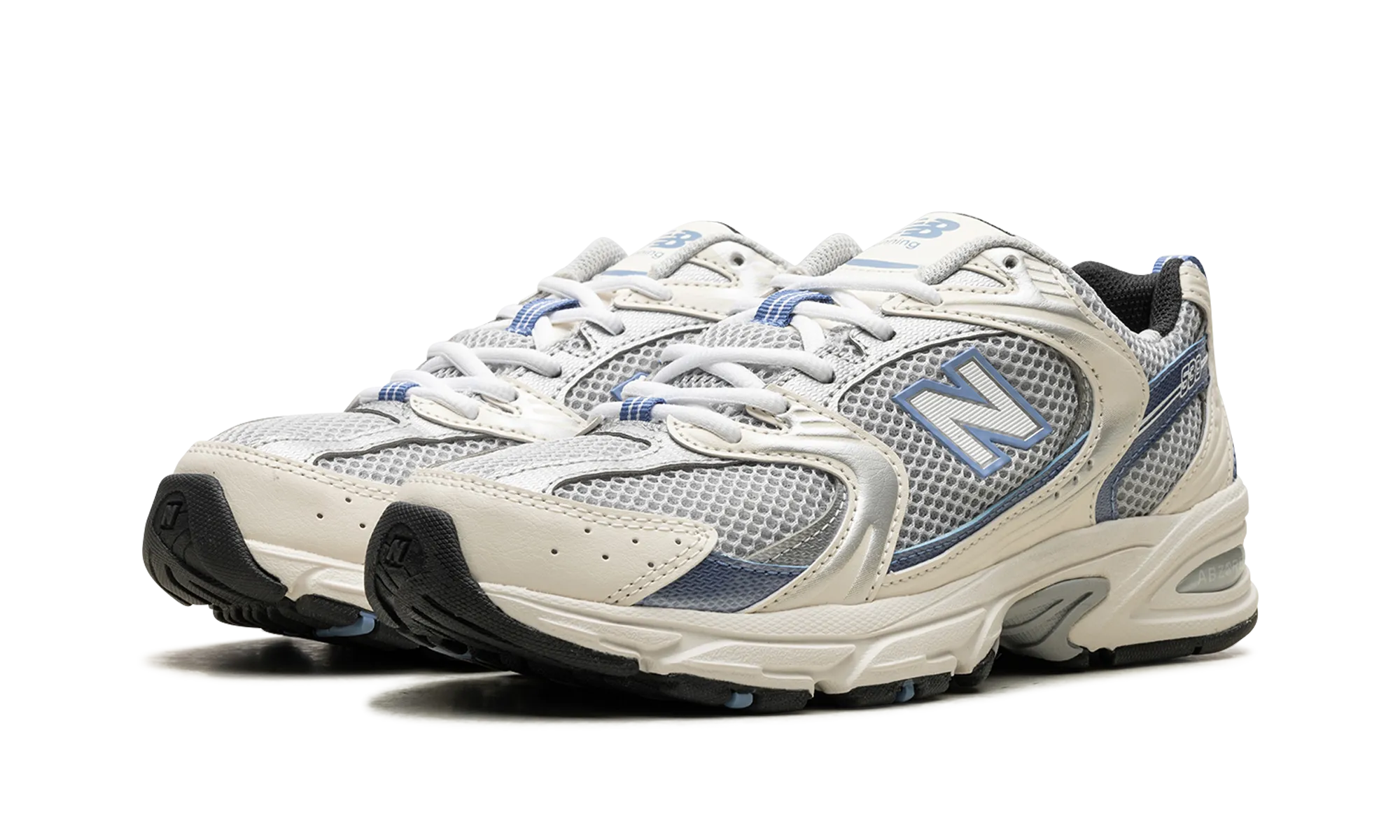 530 "Steel Blue" hook - and - loop closure shoes