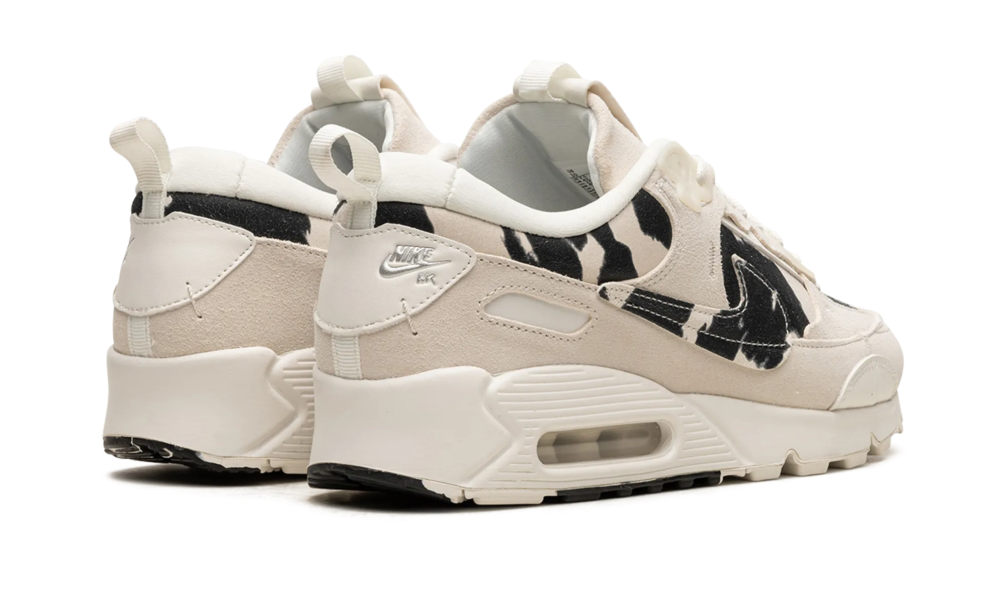 Converse Chuck Taylor compatible NIKE AIR MAX 90 FUTURA WMNS "Cow Print"