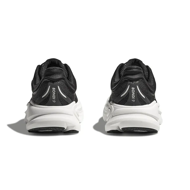 cold - climate running shoes snug shoes Women's Bondi 9 (WIDE) Black/White