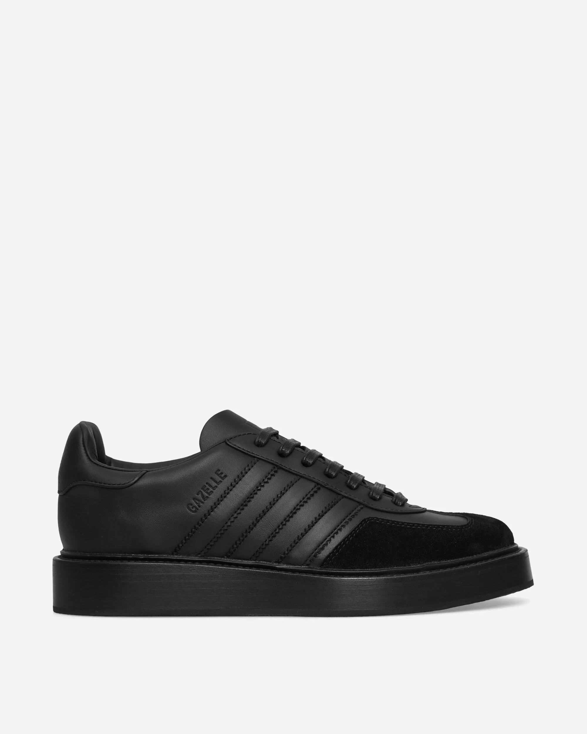Impact Diffusion Reflective Detail Gazelle Indoor Made In Italy Sneakers Core Black