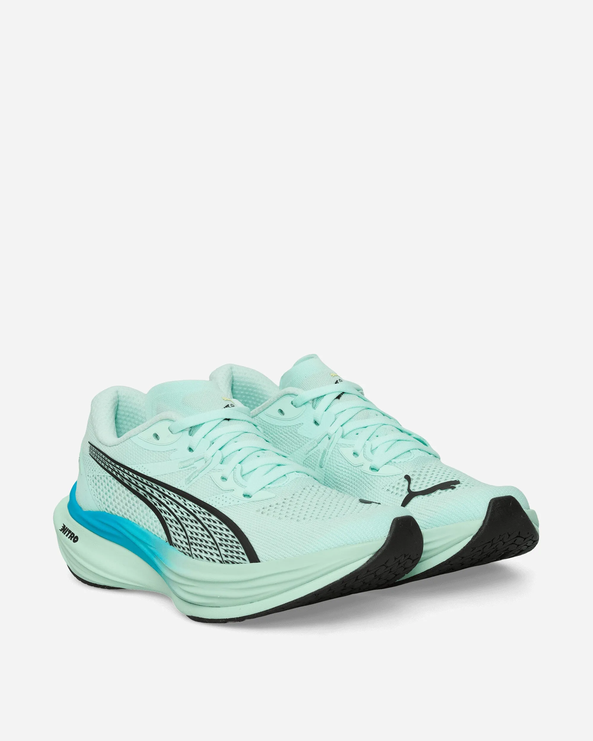 Deviate NITRO 3 Sneakers Mint Melt / Speed Blue Synthetic Leather Panels