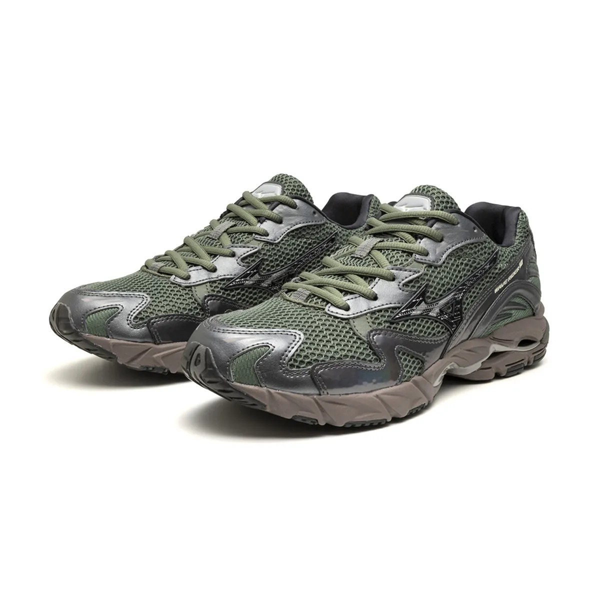 Wave Rider 10 'Agave Green Metallic Grey' Sculpted stability