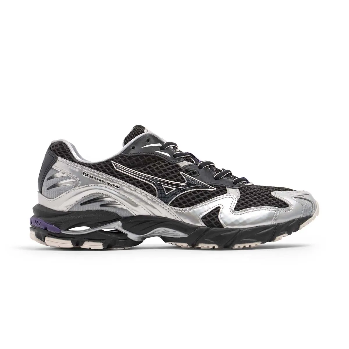 Wave Rider 10 'Black Sand Purple Haze' Padded cushioning eastern