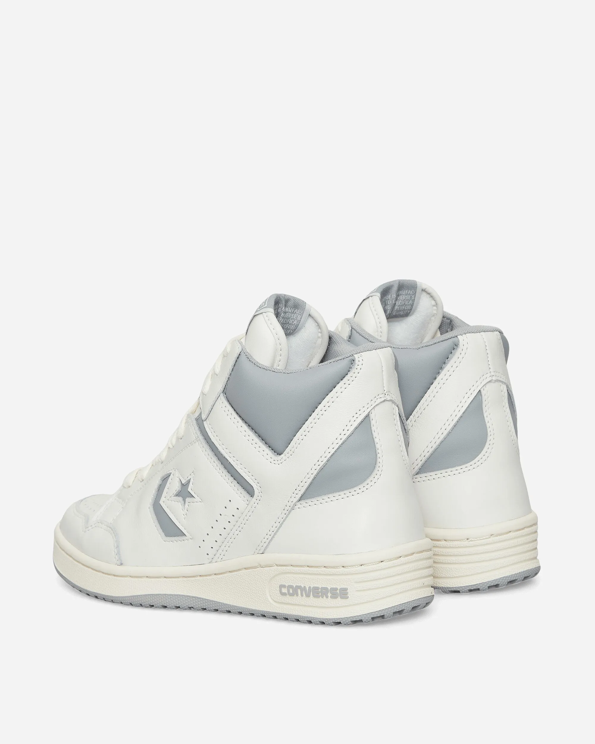 Weapon Mid Sneakers Vintage White / Ash Stone Street Outfit mesh ventilation