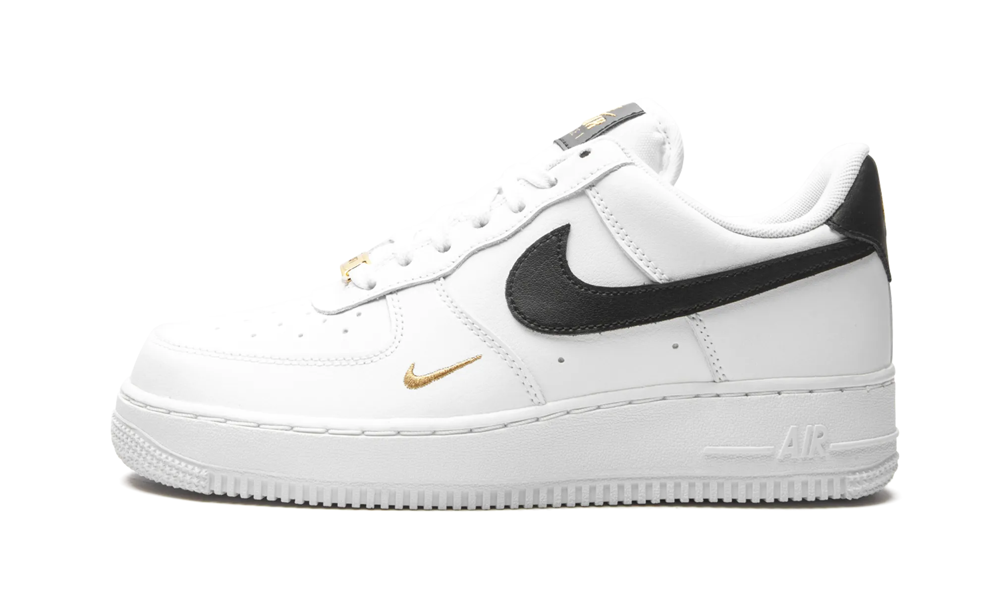 Track Walk AIR FORCE 1 LO ESSENTIAL MNS WMNS "White / Black / Gold"