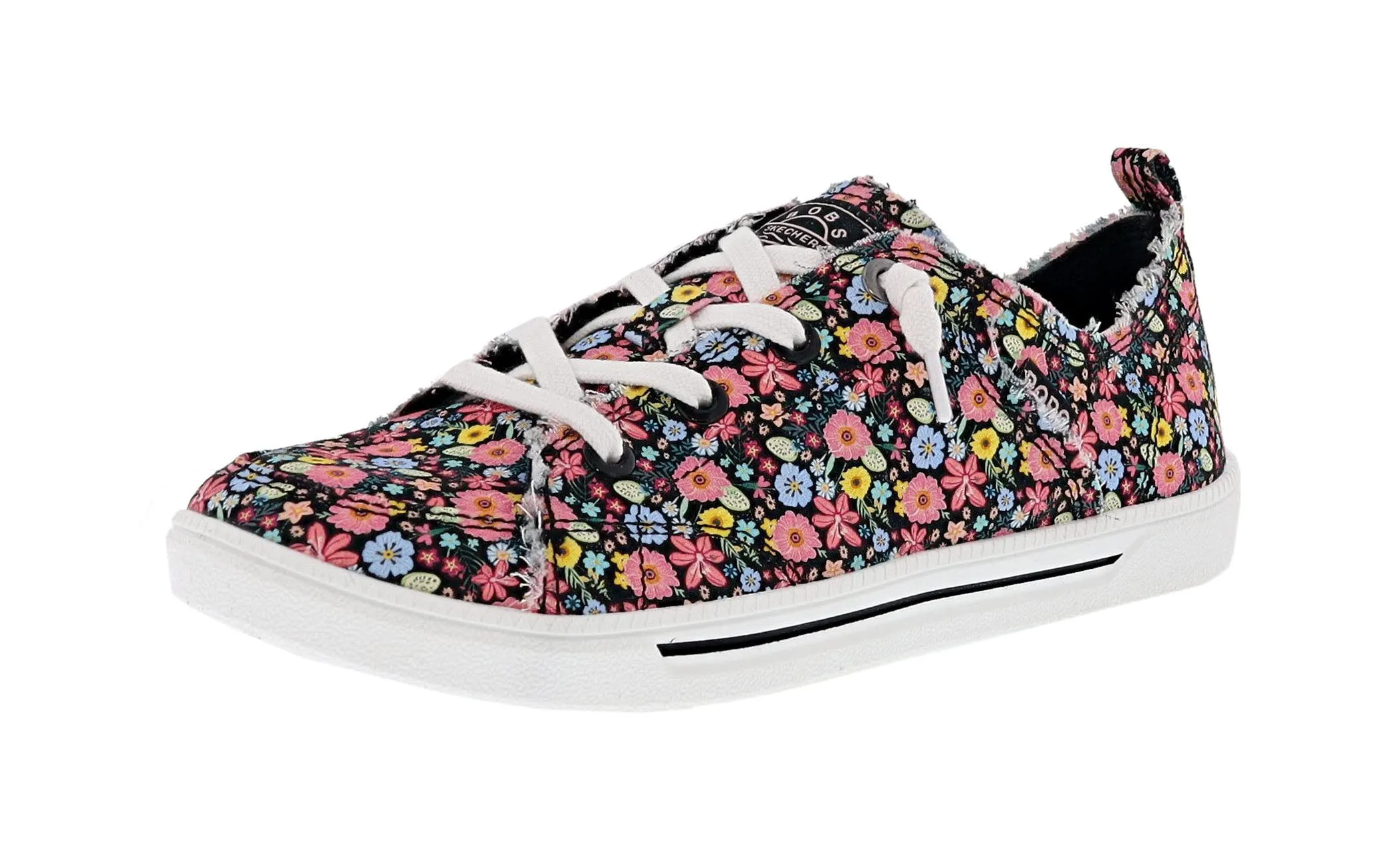 Active Move Bright Jog Skechers Women's Bobs B Cute 2.0 - Dainty Look Canvas Upper Shoes