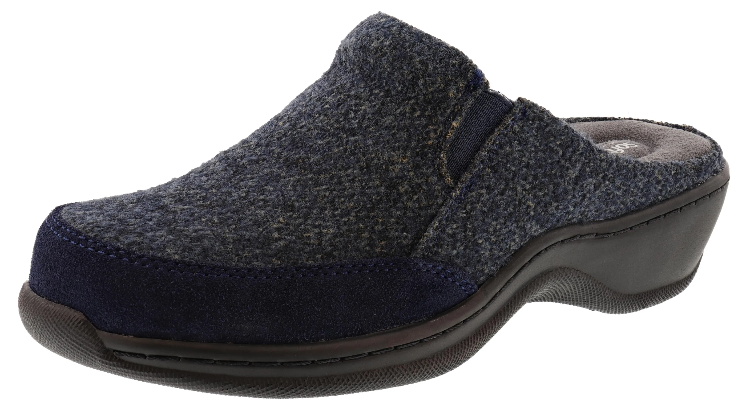 Synthetic Upper Quick Change Softwalk Women's 2E Wide Width Slip On Clogs