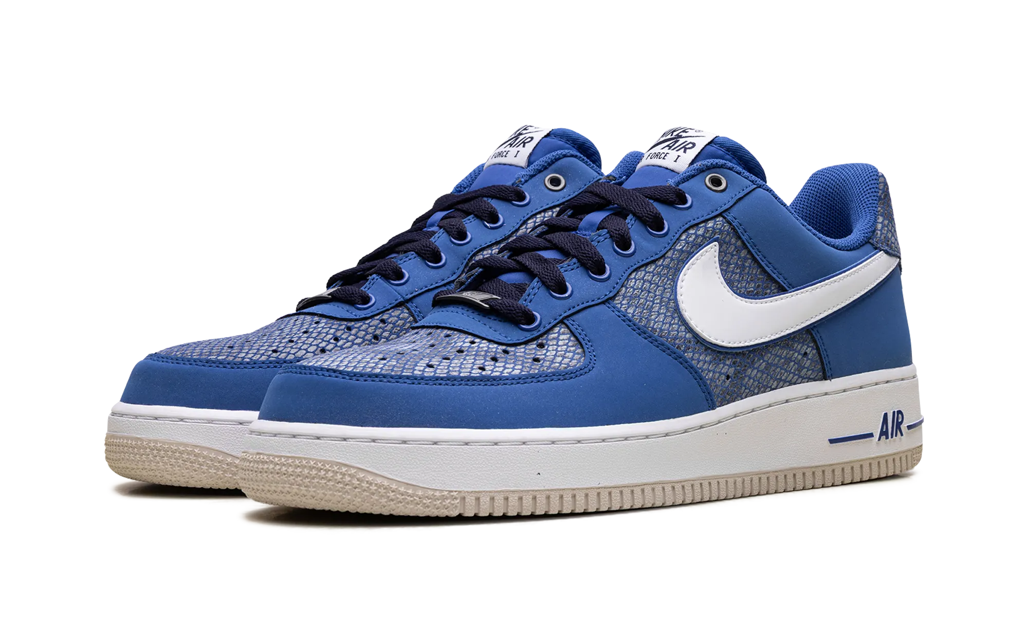Hyper Elastic Cushion Air Force 1 "Snake Skin Blue"