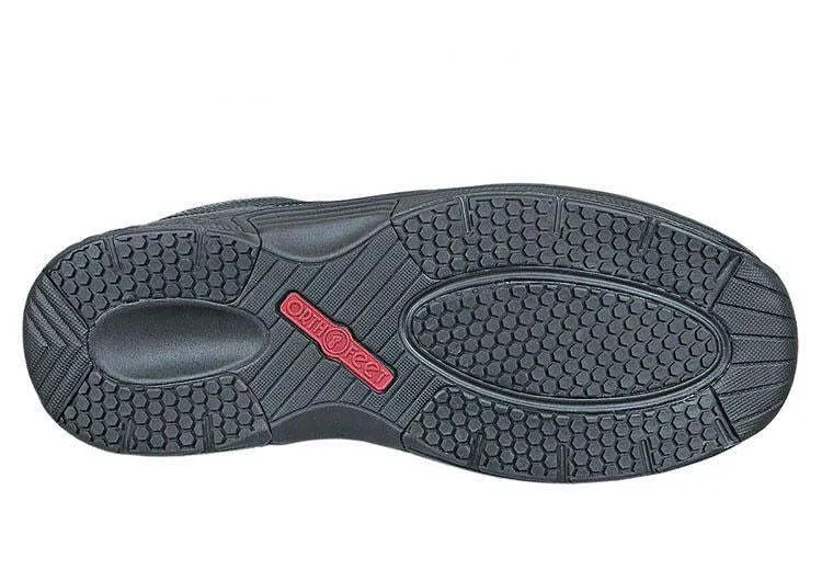 Effortless Look Protective Finish Comfort Seeker Orthofeet Ranger Zip - Black