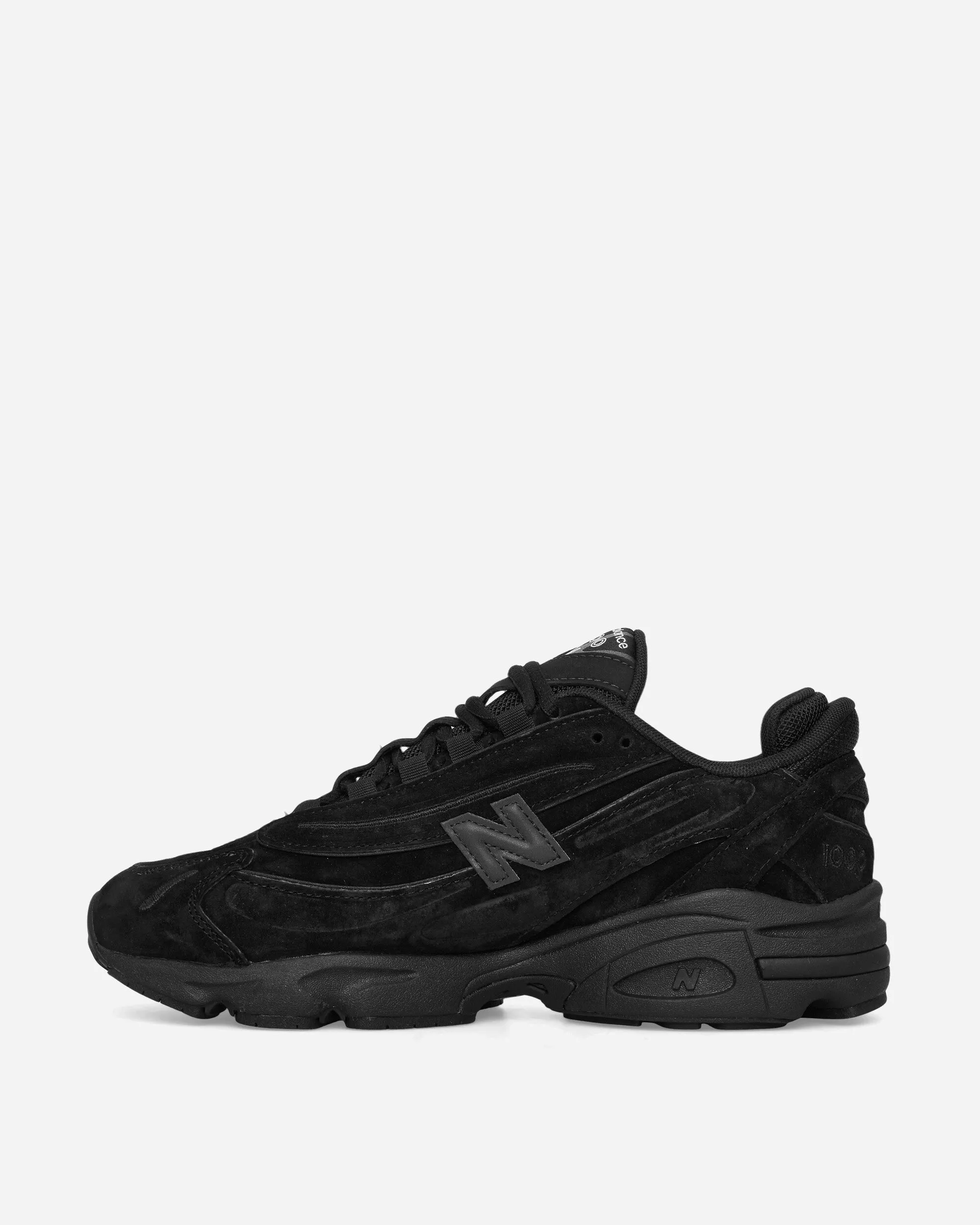 1000 Sneakers Triple Black Shock Absorbing SlipOn