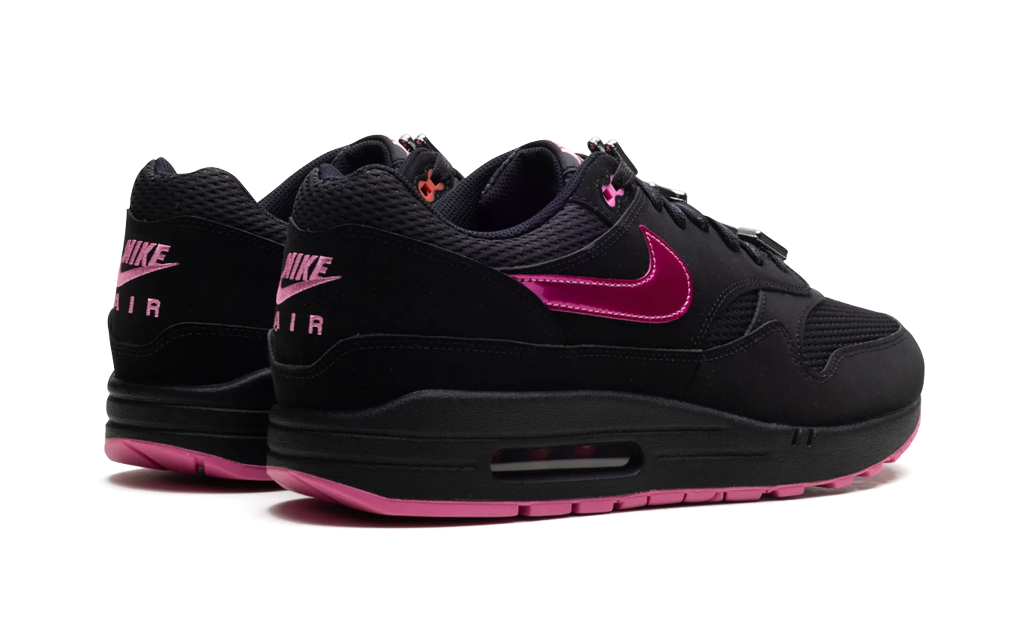 Air Max 1 "Valentine's Day - Black" triathlon running wear foot - comfort
