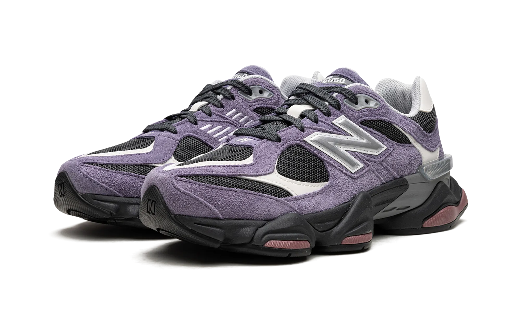 9060 "Violet Noir" zipper - closure shoes orthotic - friendly - design - compatibility shoes