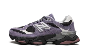 custom - made running shoes snowy - day shoes 9060 "Violet Noir"