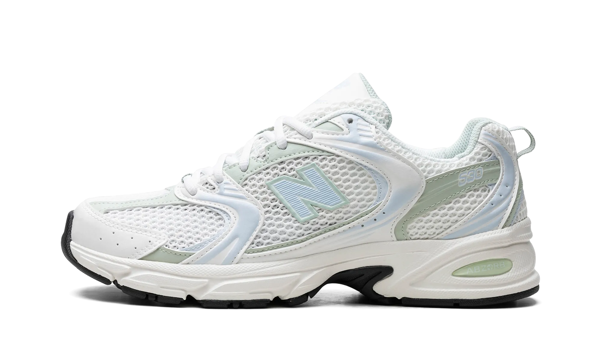 530 "White / Blue" running for training shoes competitions
