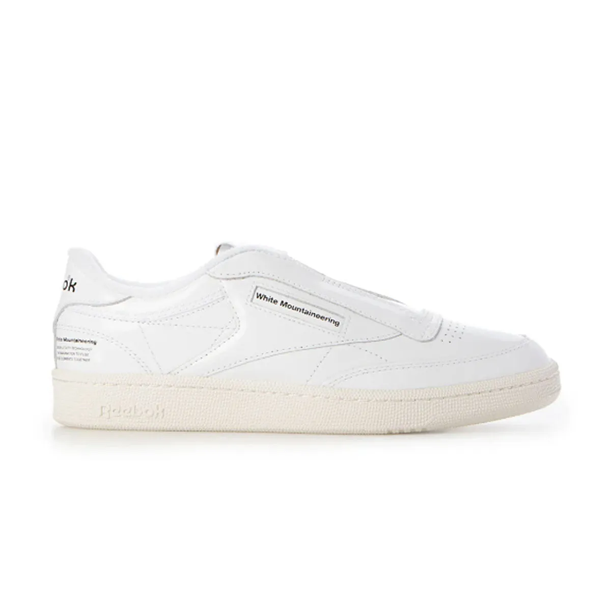   White Mountaineering Club C 85 'White Chalk Black' football players All-Day Cushioning