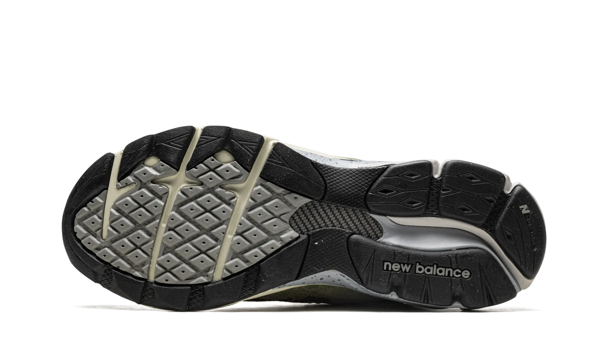 990 V3 "Patta" fitness enthusiasts genuine - leather - upper shoes