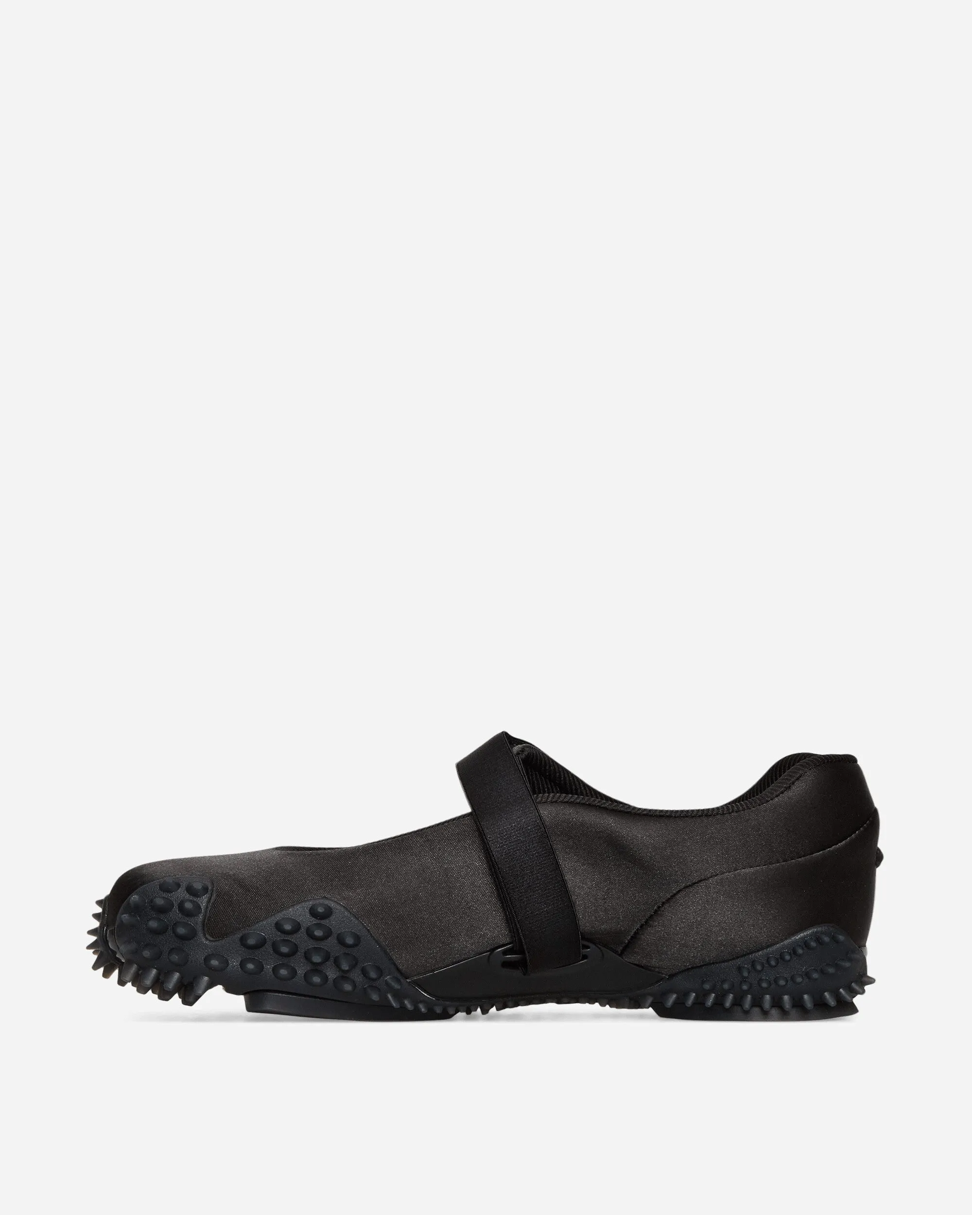 Mostro Fey Satin Sneakers Black Lean Profile Gentle Support