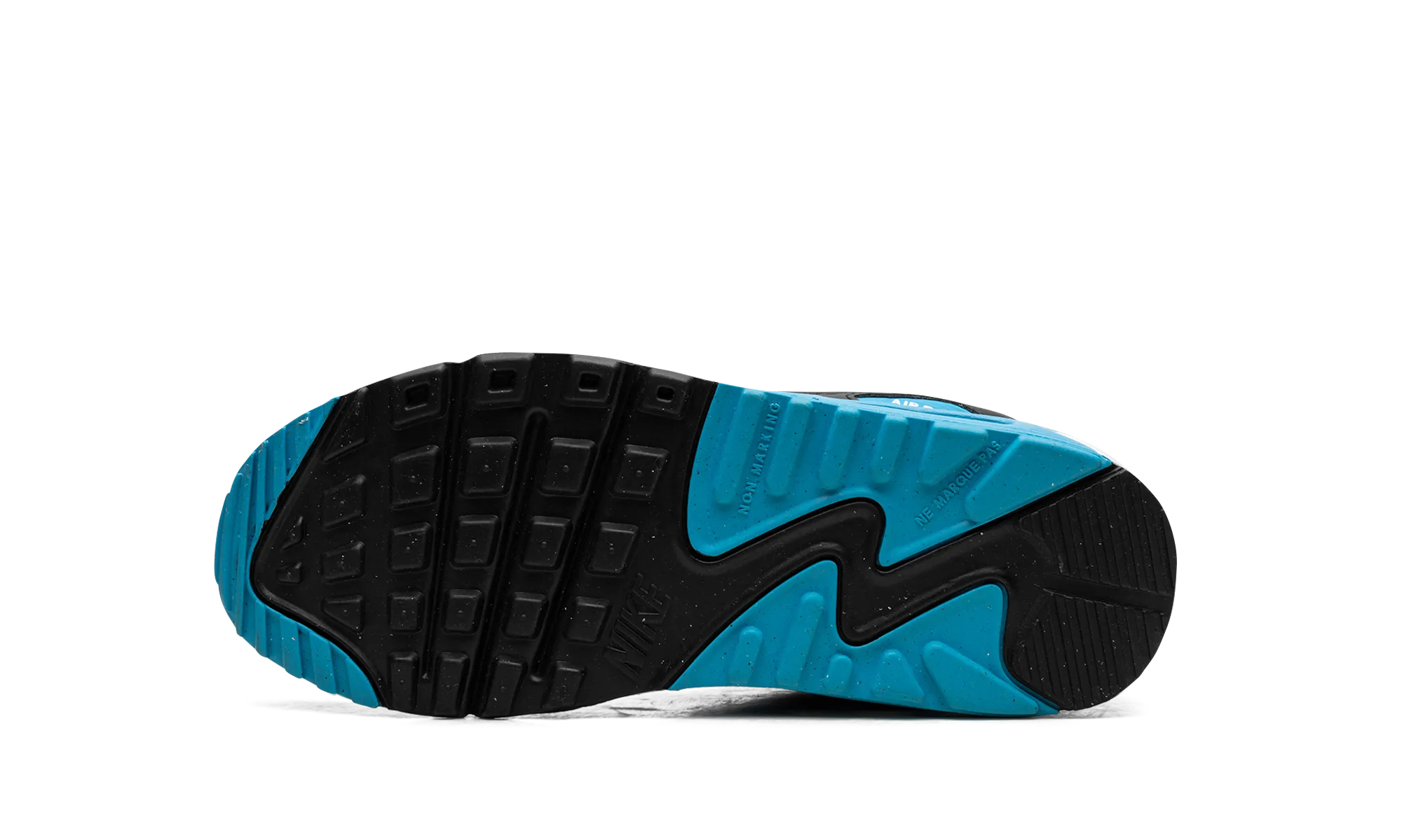 Air Max 90 GS "Blue Lightning Metallic" Breathable fabric Toe Area