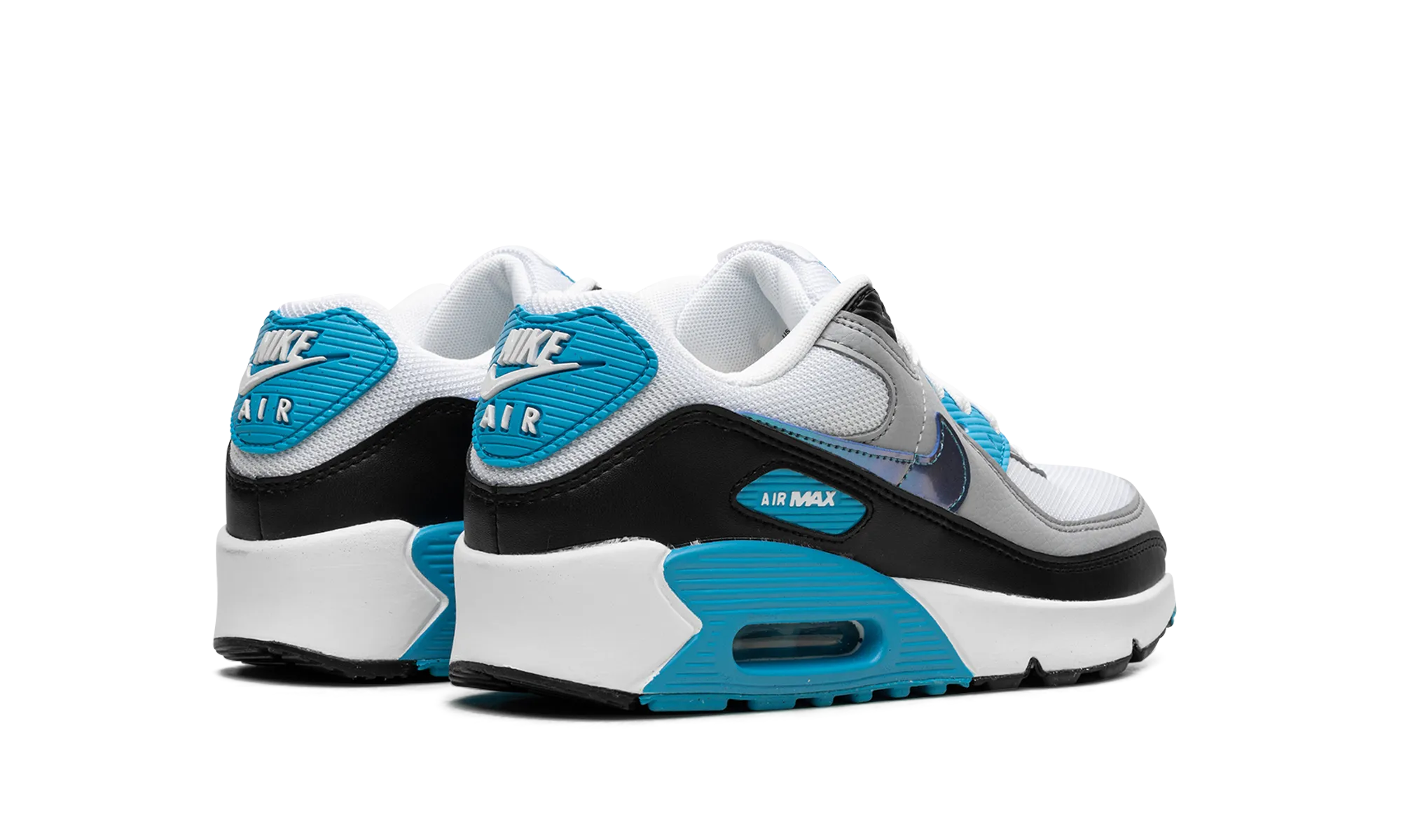 speed - training shoes for jogging Air Max 90 GS "Blue Lightning Metallic"