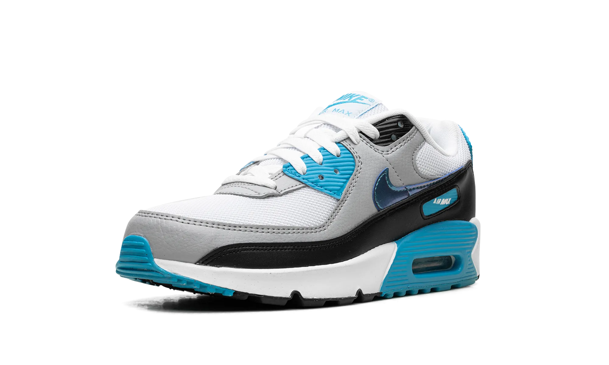 running for health shoes vintage - design shoes Air Max 90 GS "Blue Lightning Metallic"