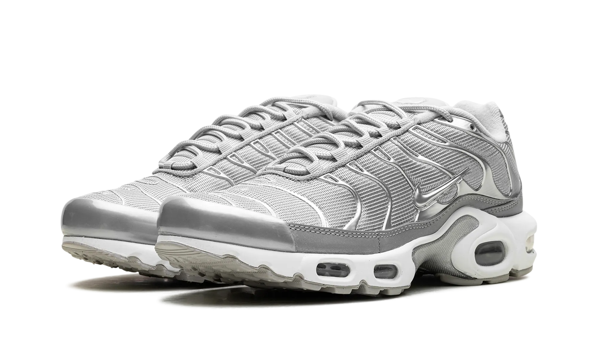foam - midsole - cushioning - softness shoes UV - protection - factor shoes Air Max Plus "Metallic Silver"