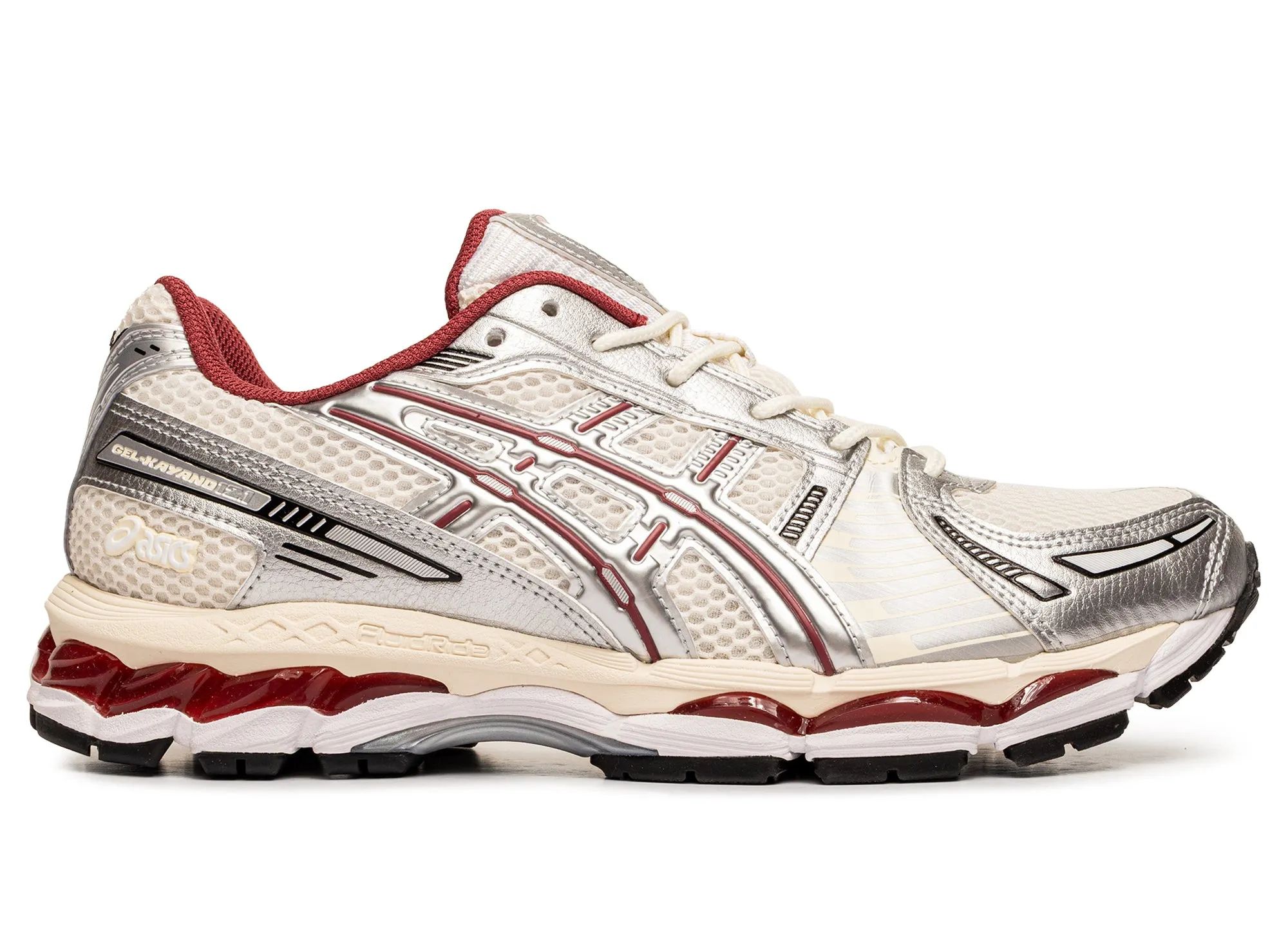 Asics Gel-Kayano 12.1 Cream / Pure Silver xld Flexibility Feature Nordic Tone
