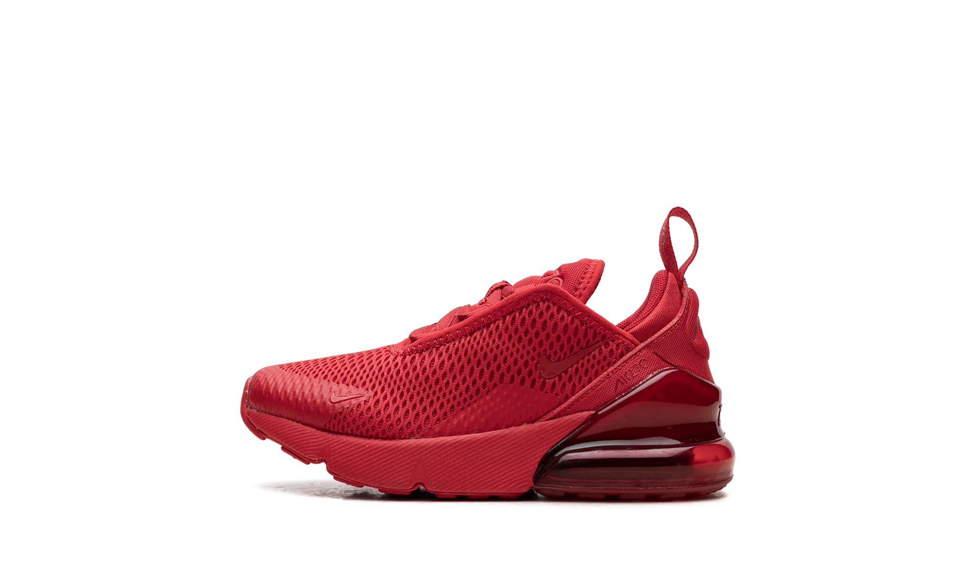 Air Max 270 "Red" running shoes for track workouts